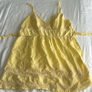 yellow sundress large